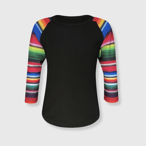 ILTEX Apparel Kids Clothing Serape Print Top Kids