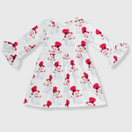 ILTEX Apparel Kids Clothing Snowman White Christmas Dress