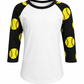 ILTEX Apparel Kids Clothing Softball Print Raglan Kids