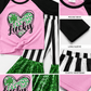 ILTEX Apparel Kids Clothing St. Patricks Pink Lucky Sequin Outfit Kids