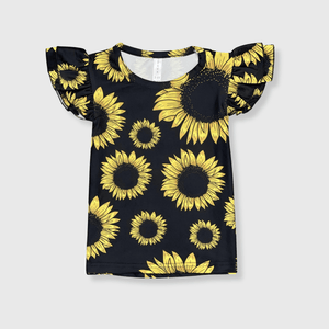 ILTEX Apparel Kids Clothing Sunflower Ruffle Sleeveless Top Kids