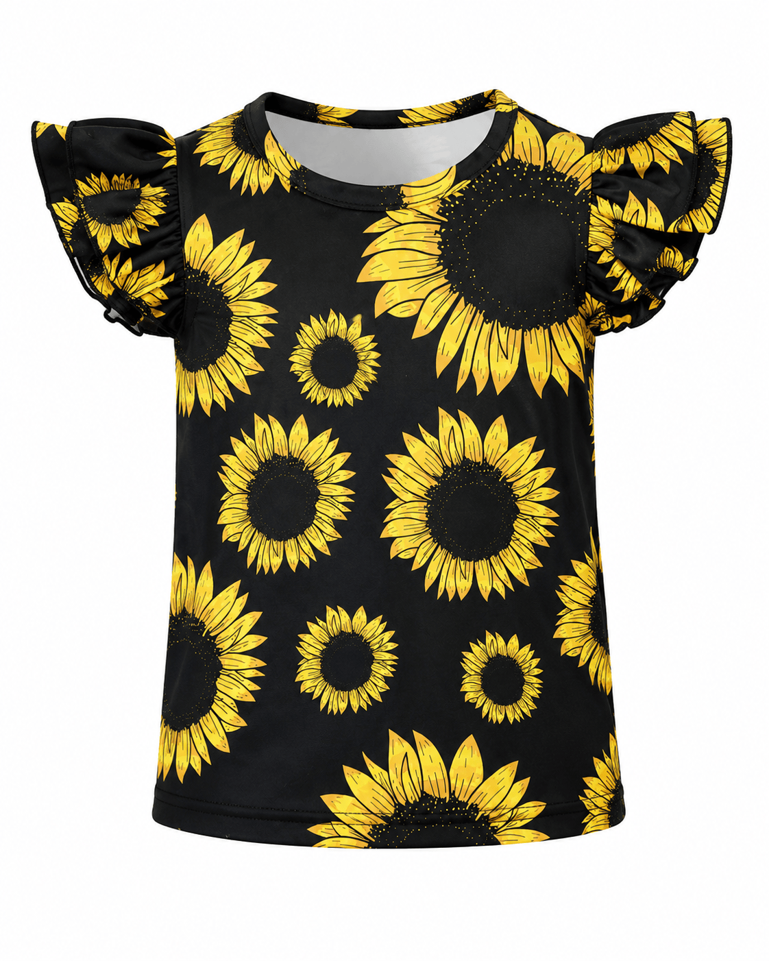 ILTEX Apparel Kids Clothing Sunflower Ruffle Sleeveless Top Kids