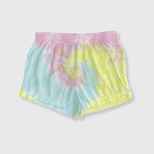 ILTEX Apparel Kids Clothing Tie Dye Elastic Shorts Dreamsicle  - Youth