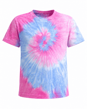 ILTEX Apparel Kids Clothing Tie Dye Marshmellow T-Shirt - Youth