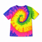 ILTEX Apparel Kids Clothing Tie Dye Neon Rainbow T-Shirt - Youth