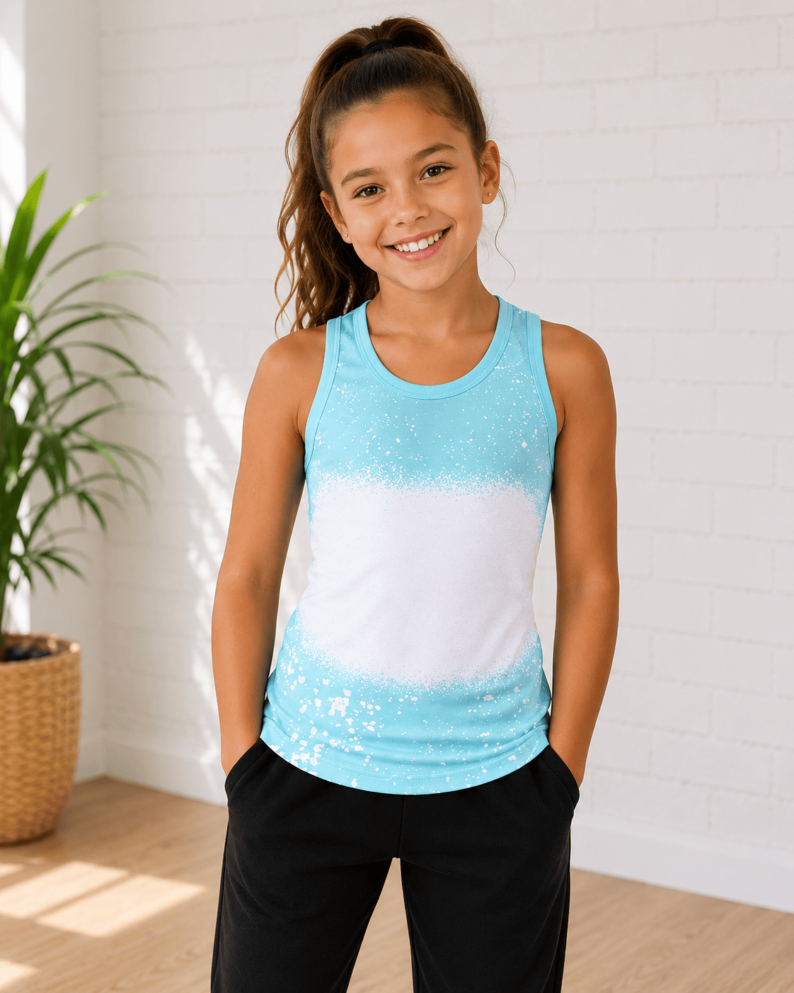 ILTEX Apparel Kids Clothing Tiffany / 2T Faux Bleached Tank Top - Kids
