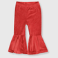 ILTEX Apparel Kids Clothing Velvet Bell Bottom Pants