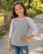 ILTEX Apparel Kids Clothing Volleyball Sleeve Raglan Kids