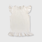 ILTEX Apparel Kids Clothing White / 1-2 years Ruffles Sleeveless Top Kids