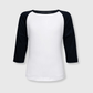 ILTEX Apparel Kids Clothing White/Black / 2T Kids Baseball Polyester Raglan Tee - White Body