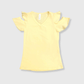ILTEX Apparel Kids Clothing Yellow / 1-2 years Cold Shoulder Ruffled Top Kids