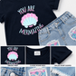 ILTEX Apparel Kids Clothing 'You are Mermazing' Denim Outfit
