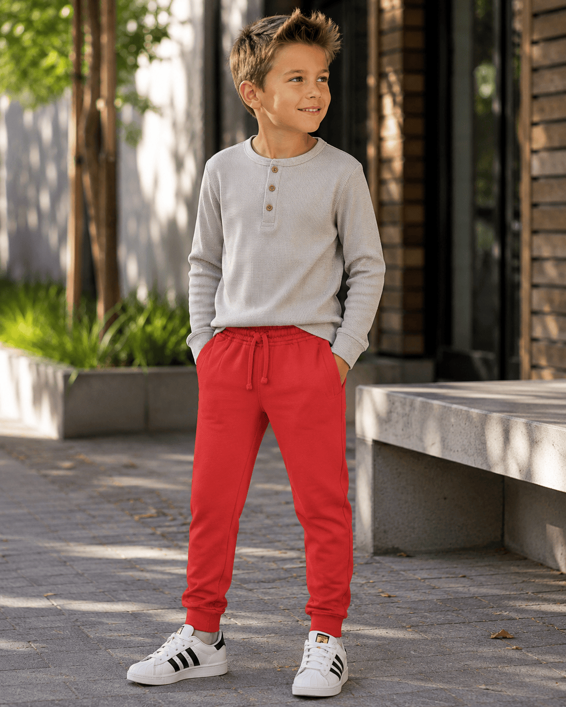 ILTEX Apparel Kids Clothing Youth Comfort Plain Jogger Pants