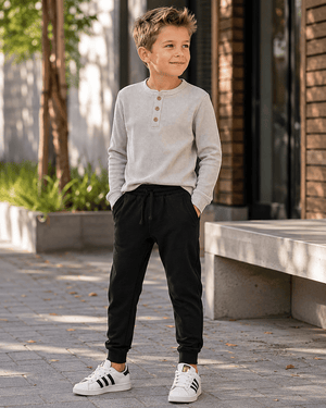 ILTEX Apparel Kids Clothing Youth Comfort Plain Jogger Pants