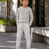 Youth Comfort Plain Jogger Pants - Gray