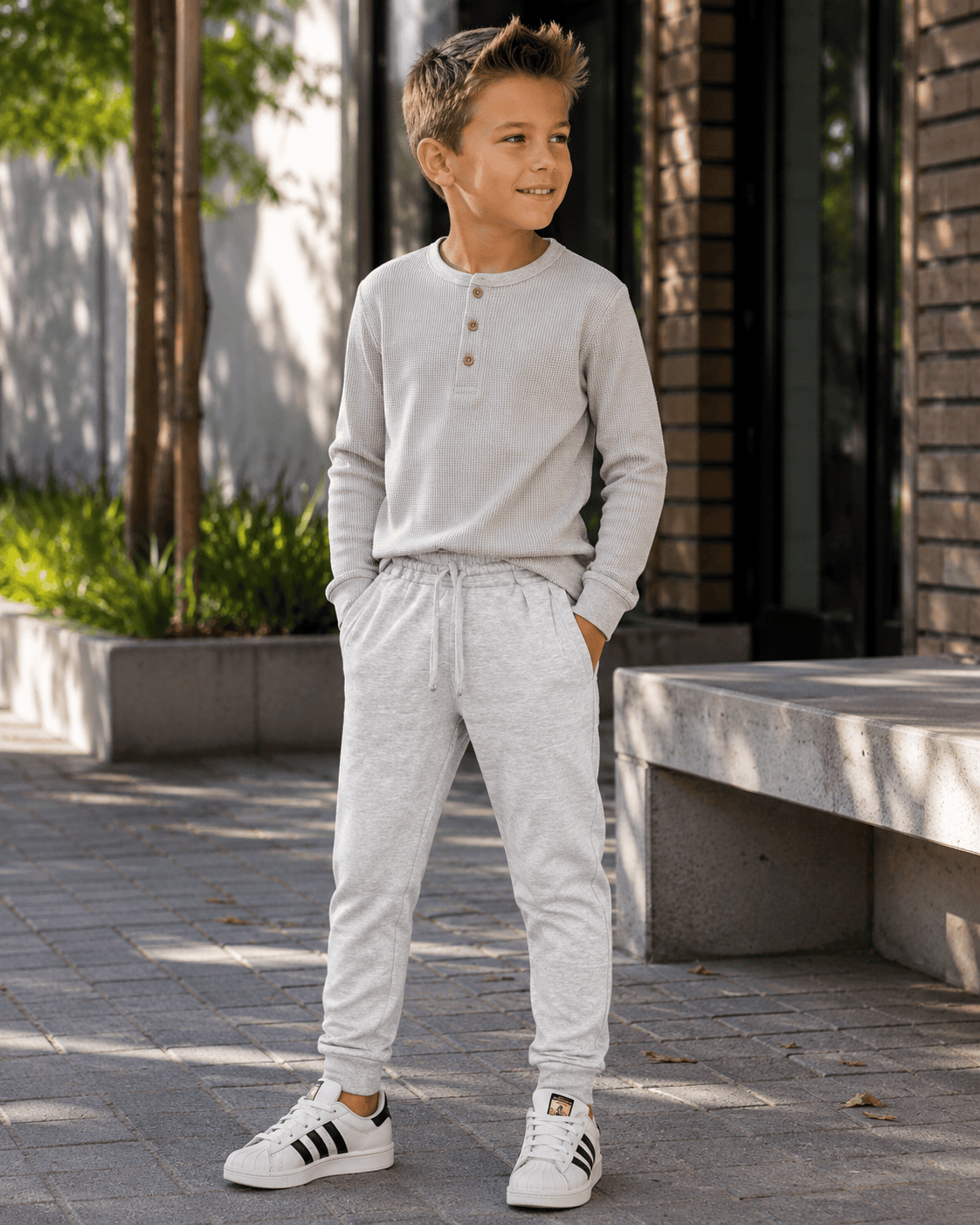 ILTEX Apparel Kids Clothing Youth Comfort Plain Jogger Pants
