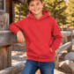 ILTEX Apparel Kids Clothing Youth Comfort Plain Pullover Hoodie