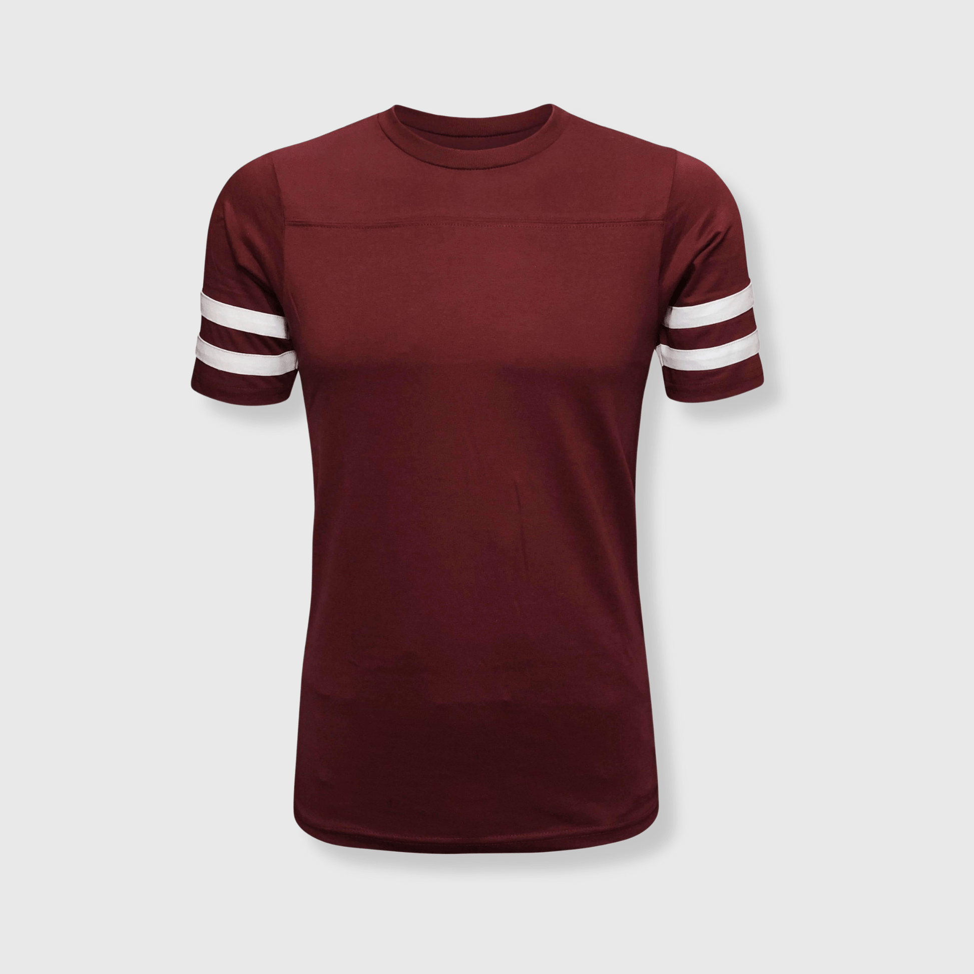 ILTEX Apparel Maroon / 2T 2 Stripes Jersey T-Shirt Kids