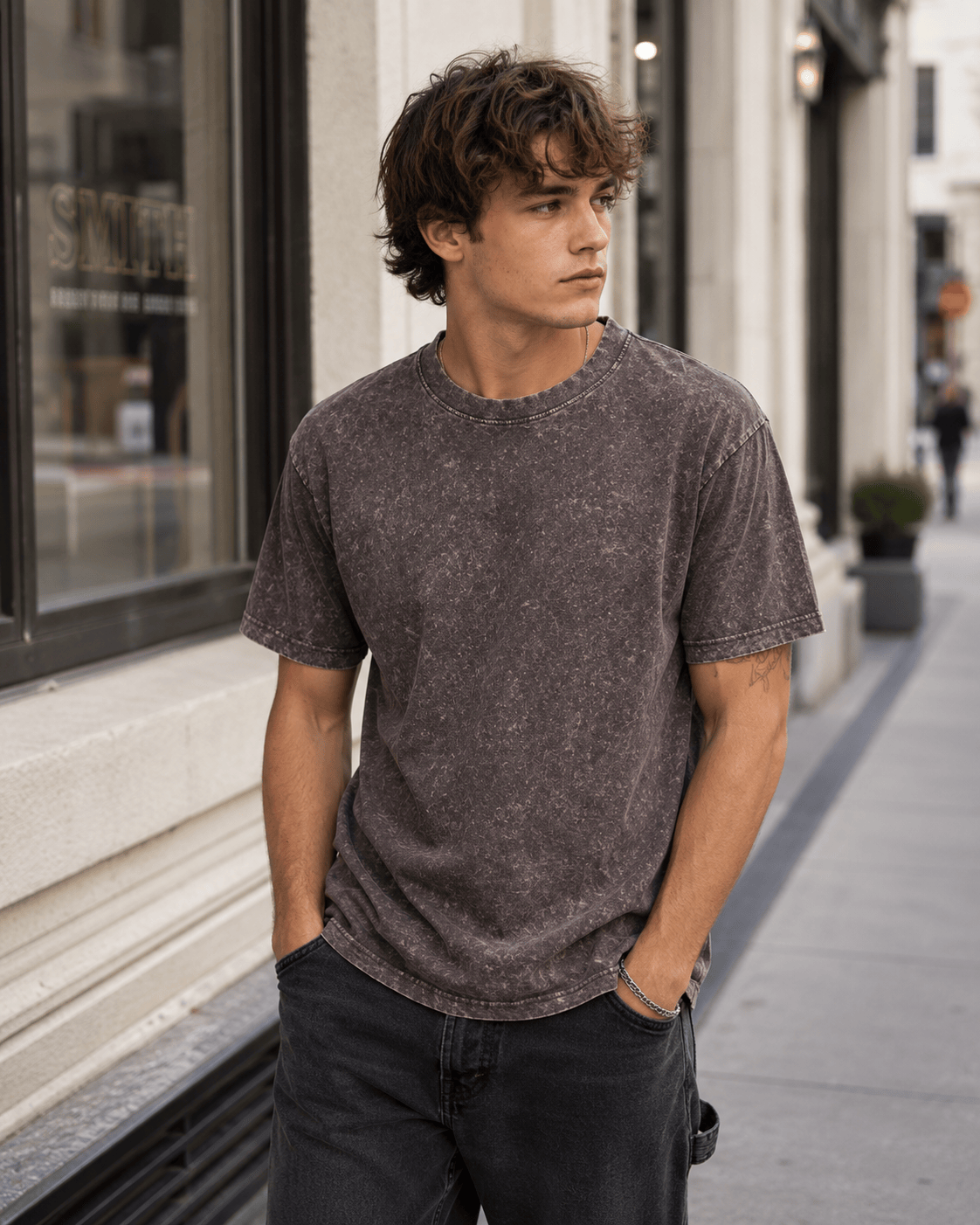 ILTEX Apparel Mineral Brown / Small Adult Mineral Tee 6.5oz | MT600