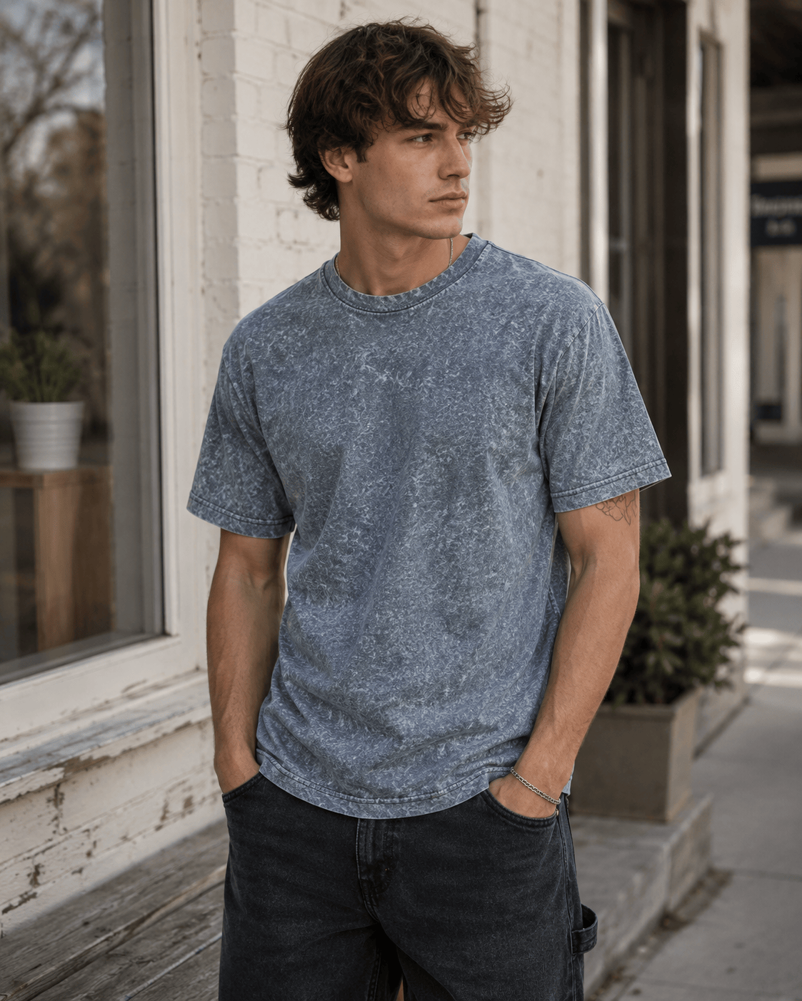 ILTEX Apparel Mineral Gray / Small Adult Mineral Tee 6.5oz | MT600