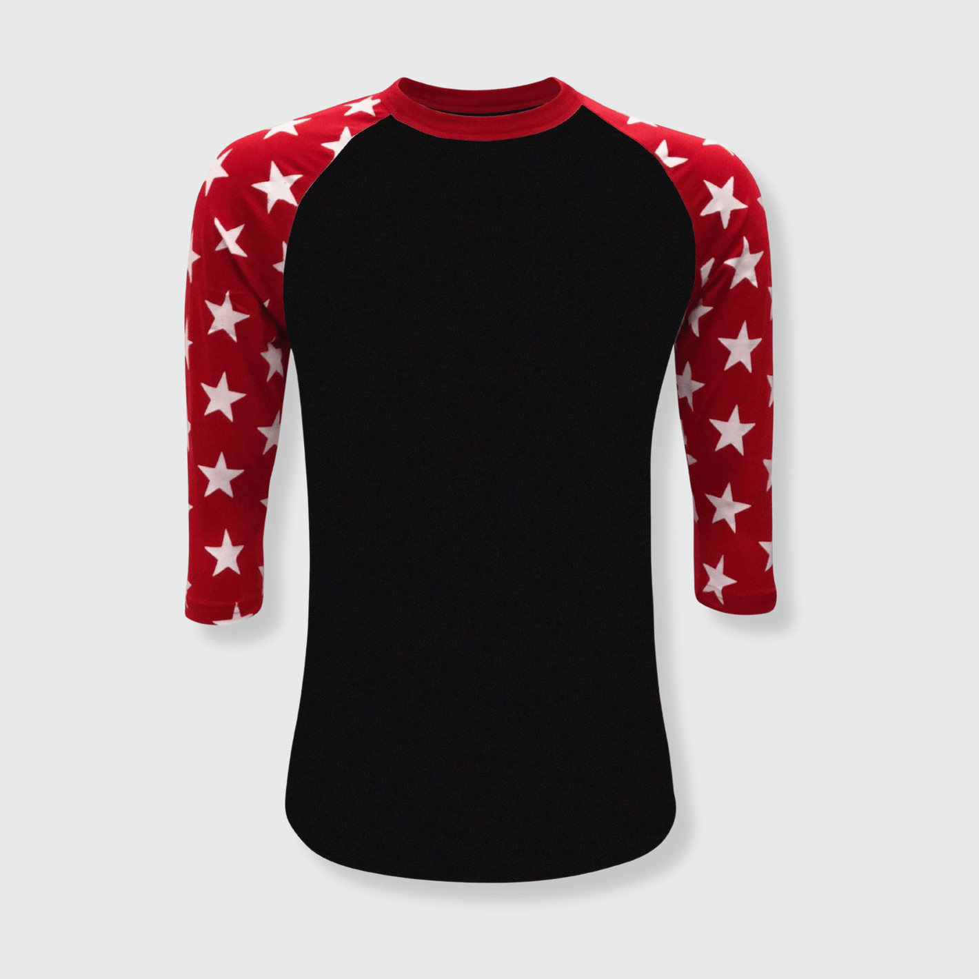 ILTEX Apparel Printed Raglans Star Sleeve Raglan Youth