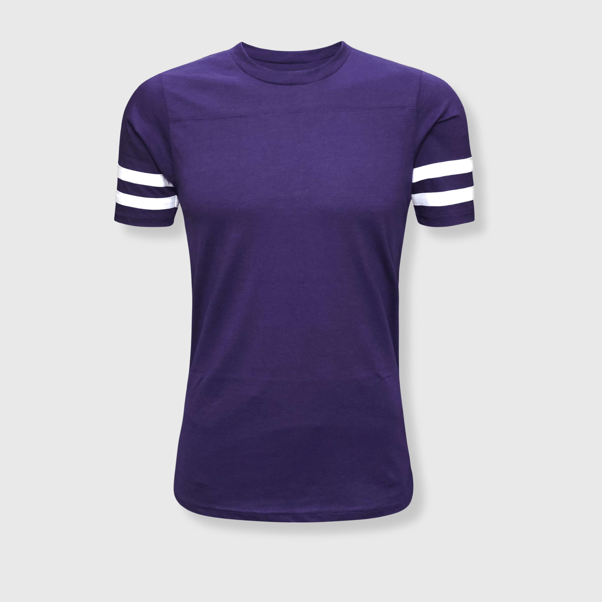 ILTEX Apparel Purple / 2T 2 Stripes Jersey T-Shirt Kids