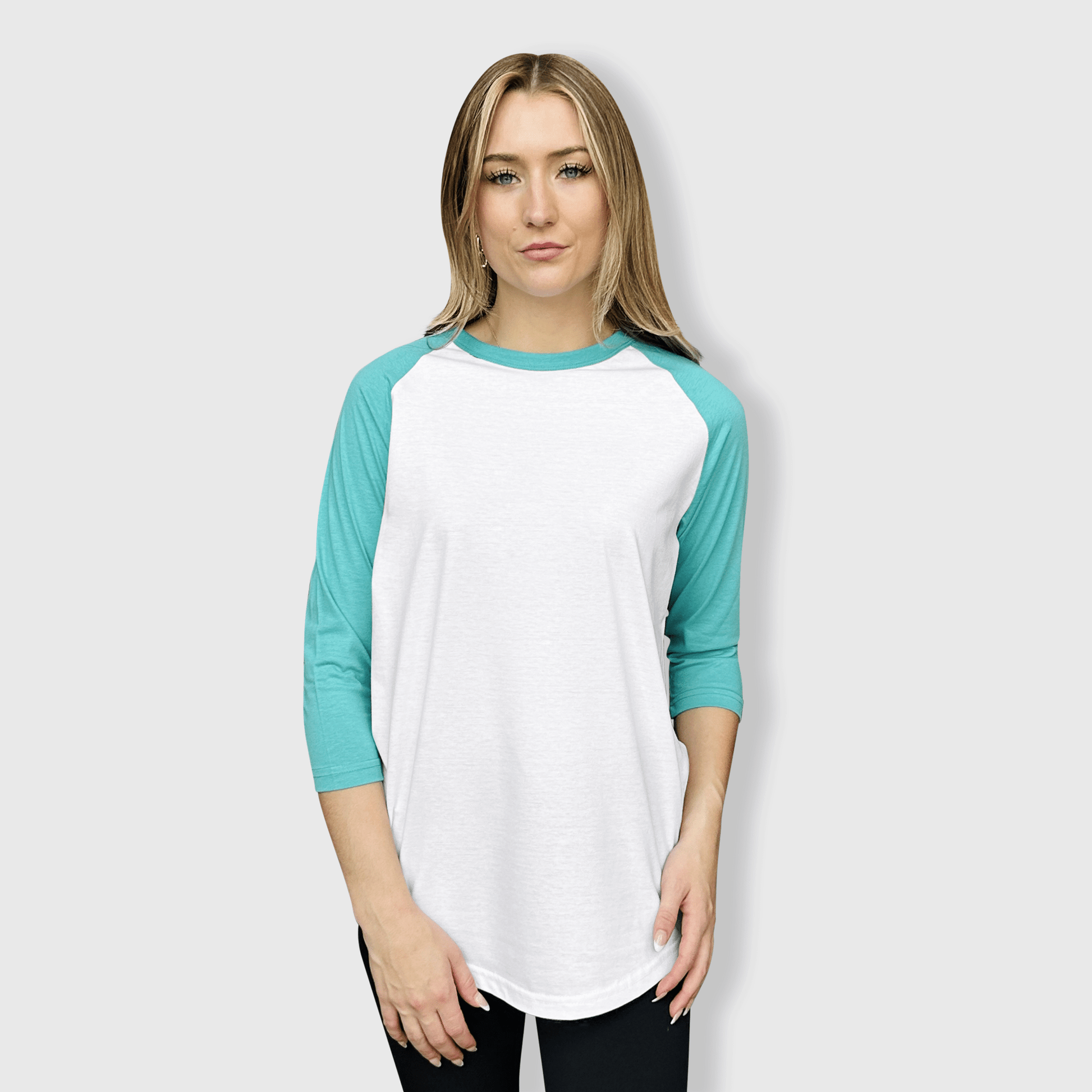 ILTEX Apparel Raglan Adult 3/4 Sleeve Raglan Baseball T-Shirt - 35+ Colors