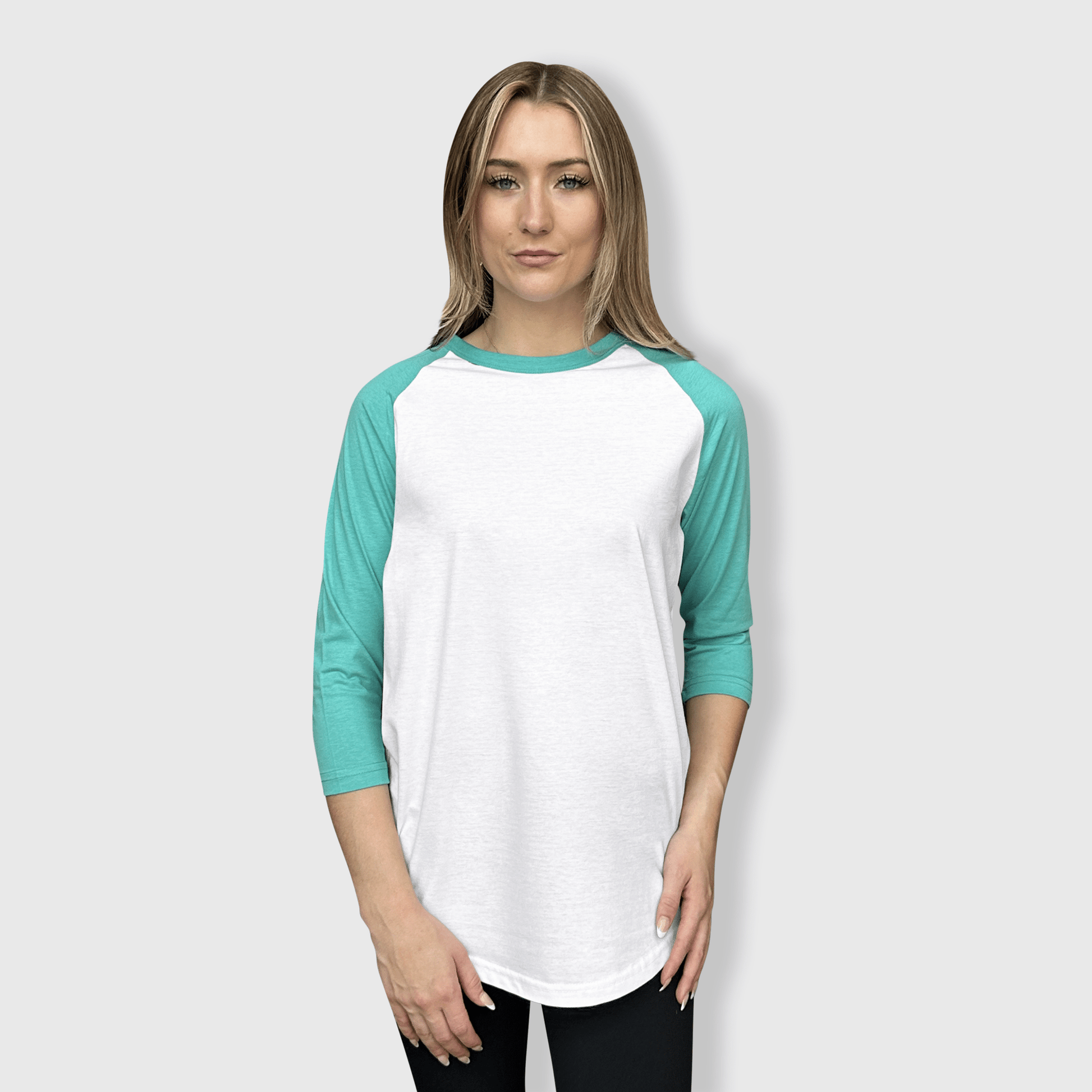 ILTEX Apparel Raglan Adult 3/4 Sleeve Raglan Baseball T-Shirt - 35+ Colors