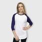 Adult 3/4 Sleeve Raglan Baseball T-Shirt - 35+ Colors