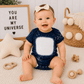 ILTEX Apparel Romper Faux Bleached Onesie
