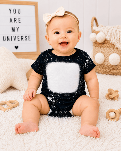 ILTEX Apparel Romper Faux Bleached Onesie
