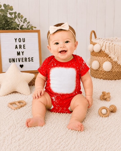ILTEX Apparel Romper Faux Bleached Onesie