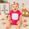Faux Bleached Onesie - Pink