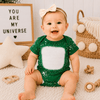 Faux Bleached Onesie - Dark Green
