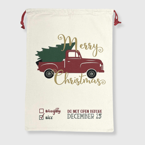 ILTEX Apparel Santa Sack - Christmas Truck