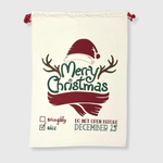 ILTEX Apparel Santa Sack - Merry Christmas Santa Hat