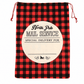 ILTEX Apparel Santa Sack - Red Plaid