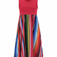 ILTEX Apparel Serape Red Maxi Dress Kids