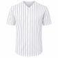 ILTEX Apparel Shirts & Tops Adult Pinstripe Button-Down Baseball Jersey