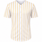 ILTEX Apparel Shirts & Tops Adult Pinstripe Button-Down Baseball Jersey