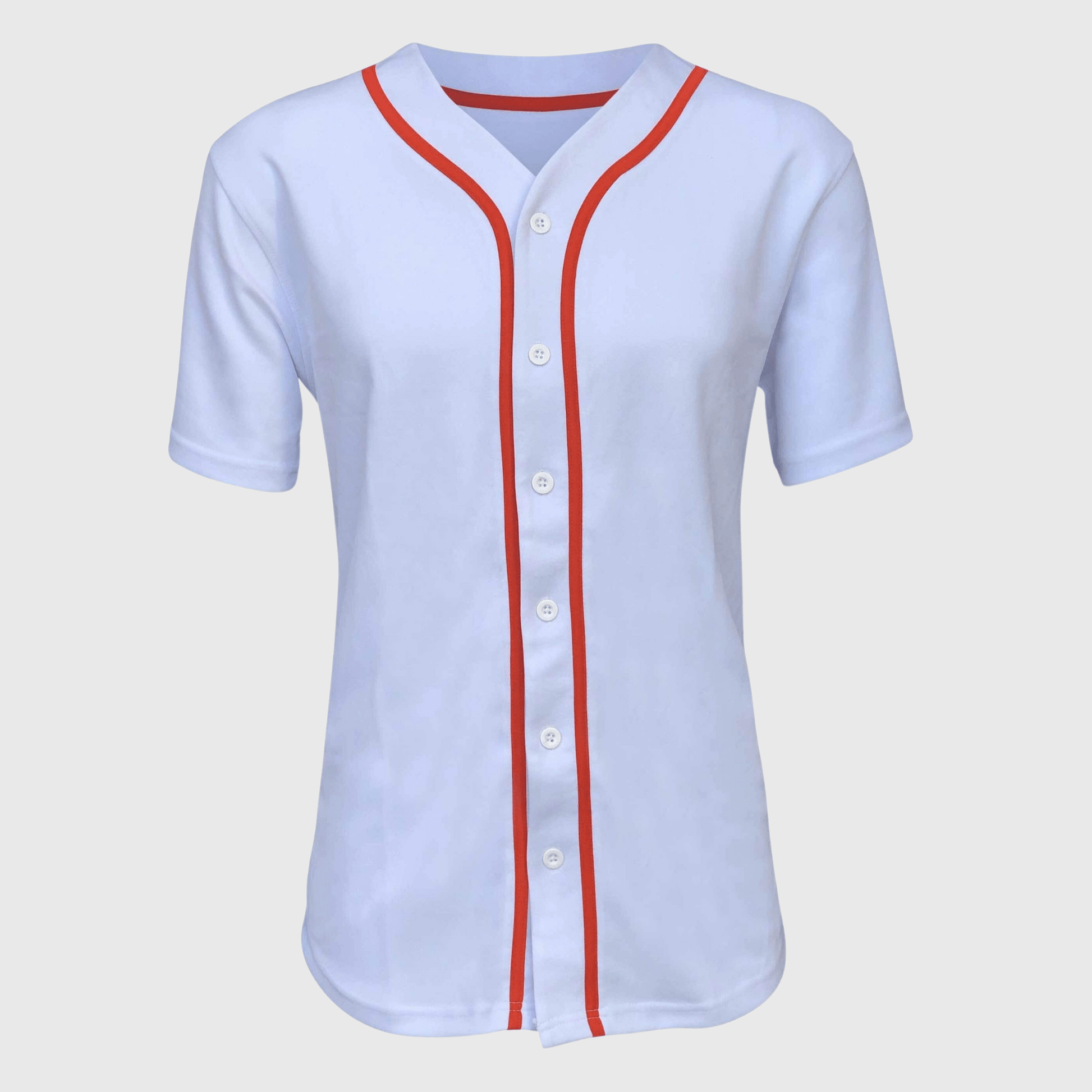 ILTEX Apparel Shirts & Tops Baseball Button Down Jersey Adult