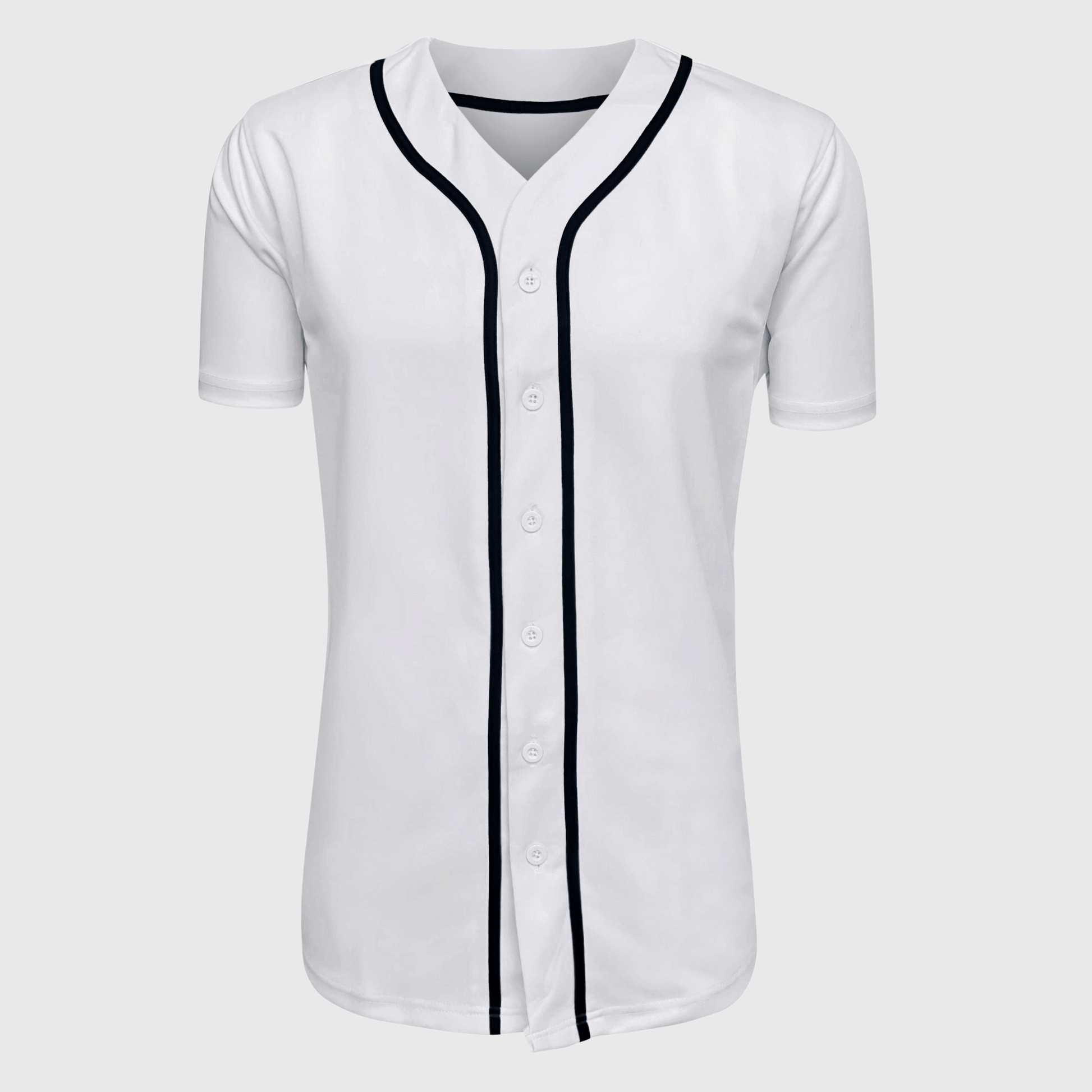 ILTEX Apparel Shirts & Tops Baseball Button Down Jersey Adult