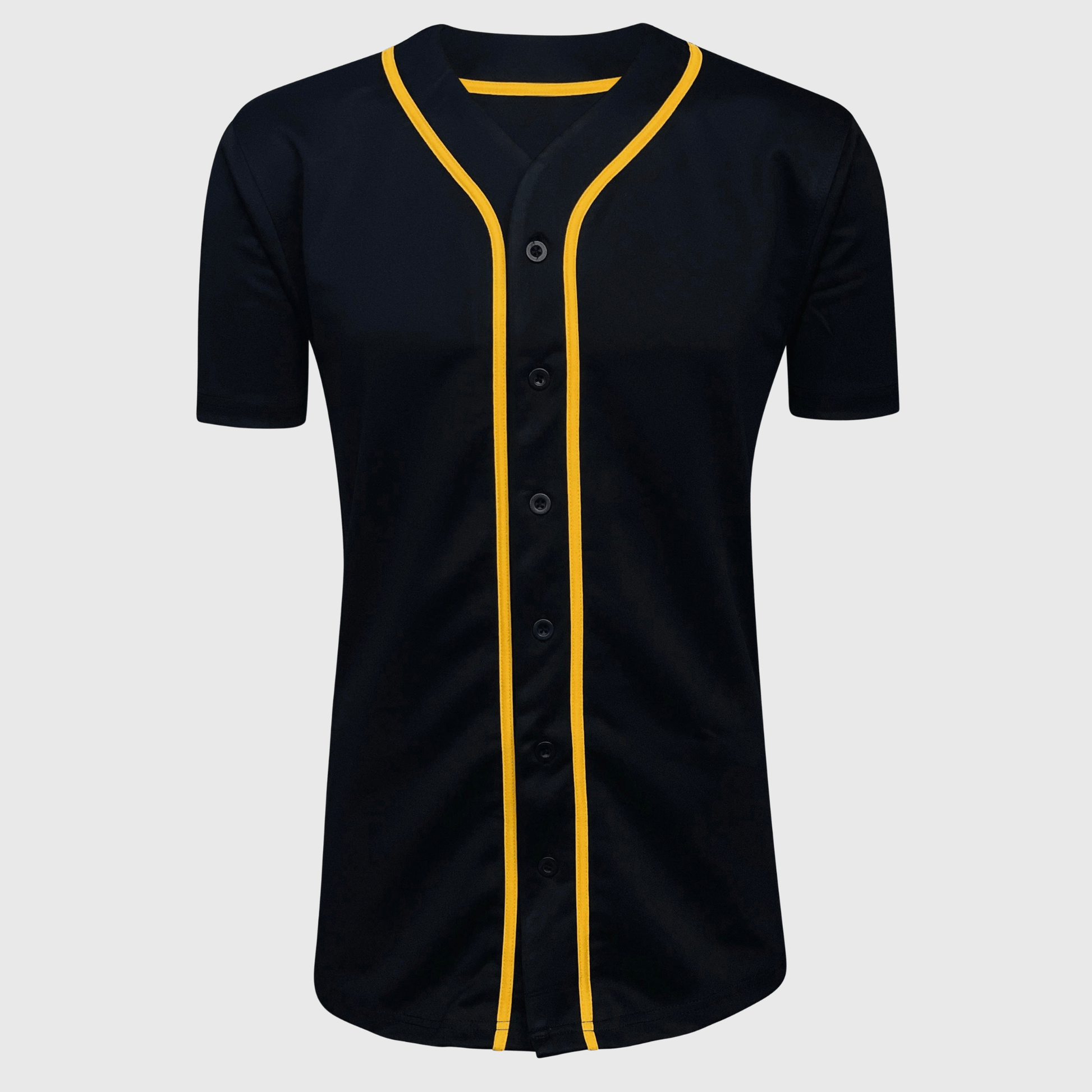 ILTEX Apparel Shirts & Tops Baseball Button Down Jersey Adult