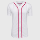 ILTEX Apparel Shirts & Tops Baseball Button Down Jersey Adult