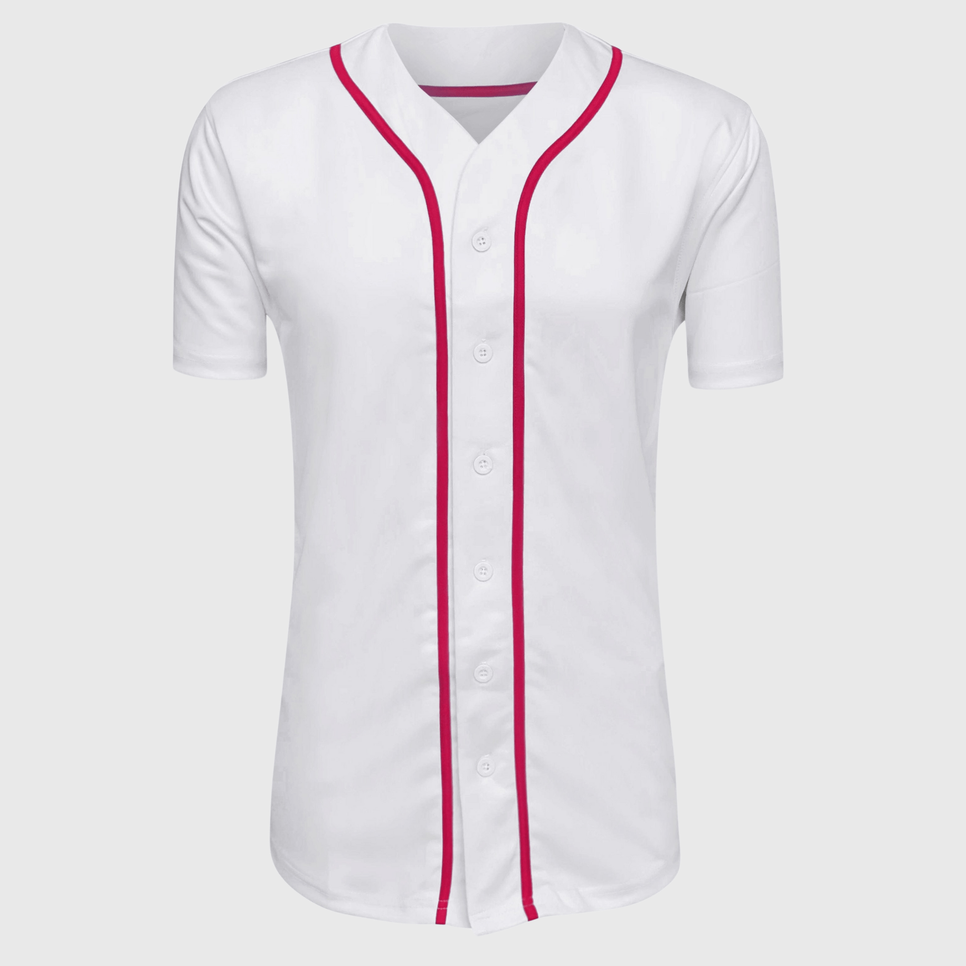 ILTEX Apparel Shirts & Tops Baseball Button Down Jersey Adult