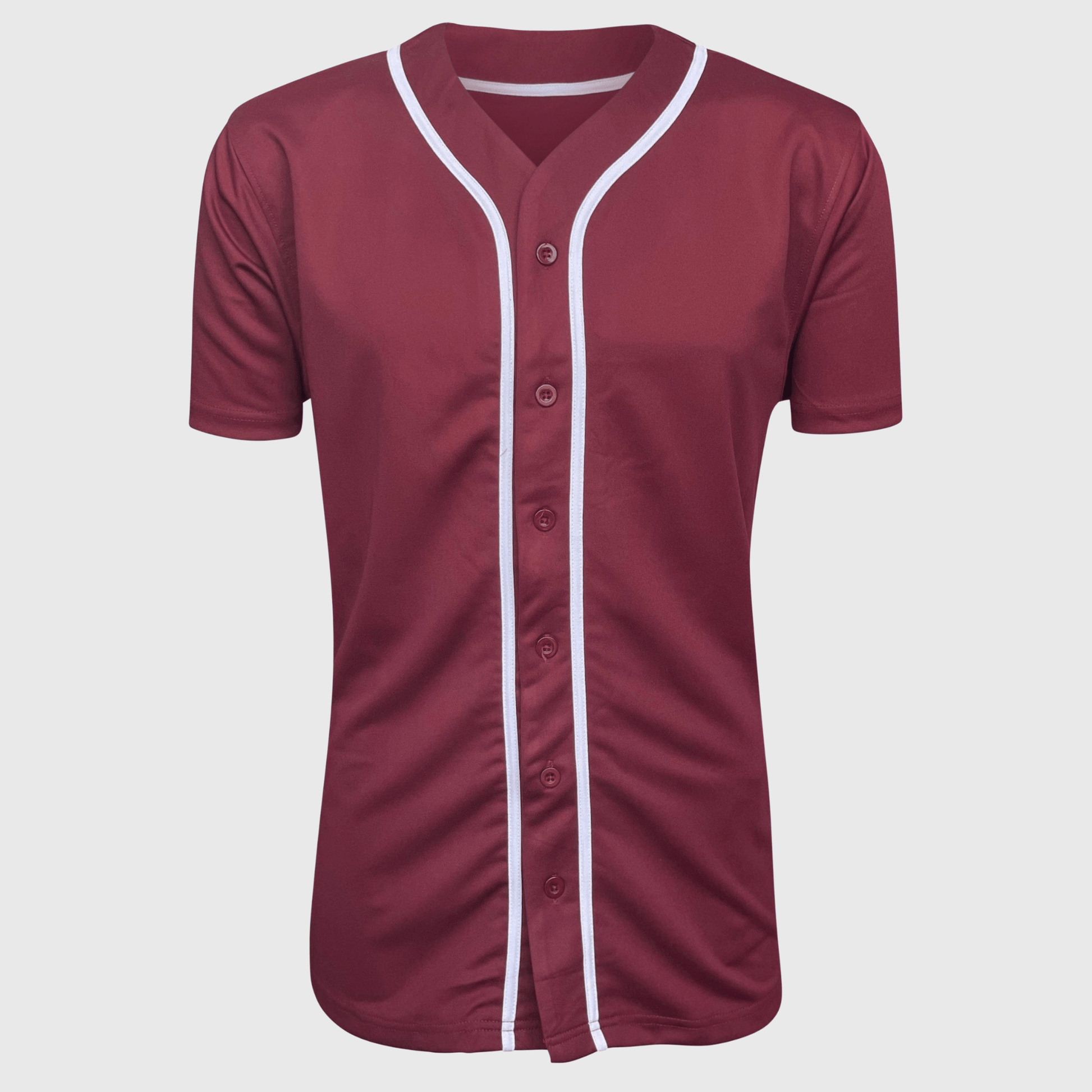 ILTEX Apparel Shirts & Tops Baseball Button Down Jersey Adult