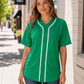 ILTEX Apparel Shirts & Tops Kelly Green / Small Adult Button-Down Baseball Jersey