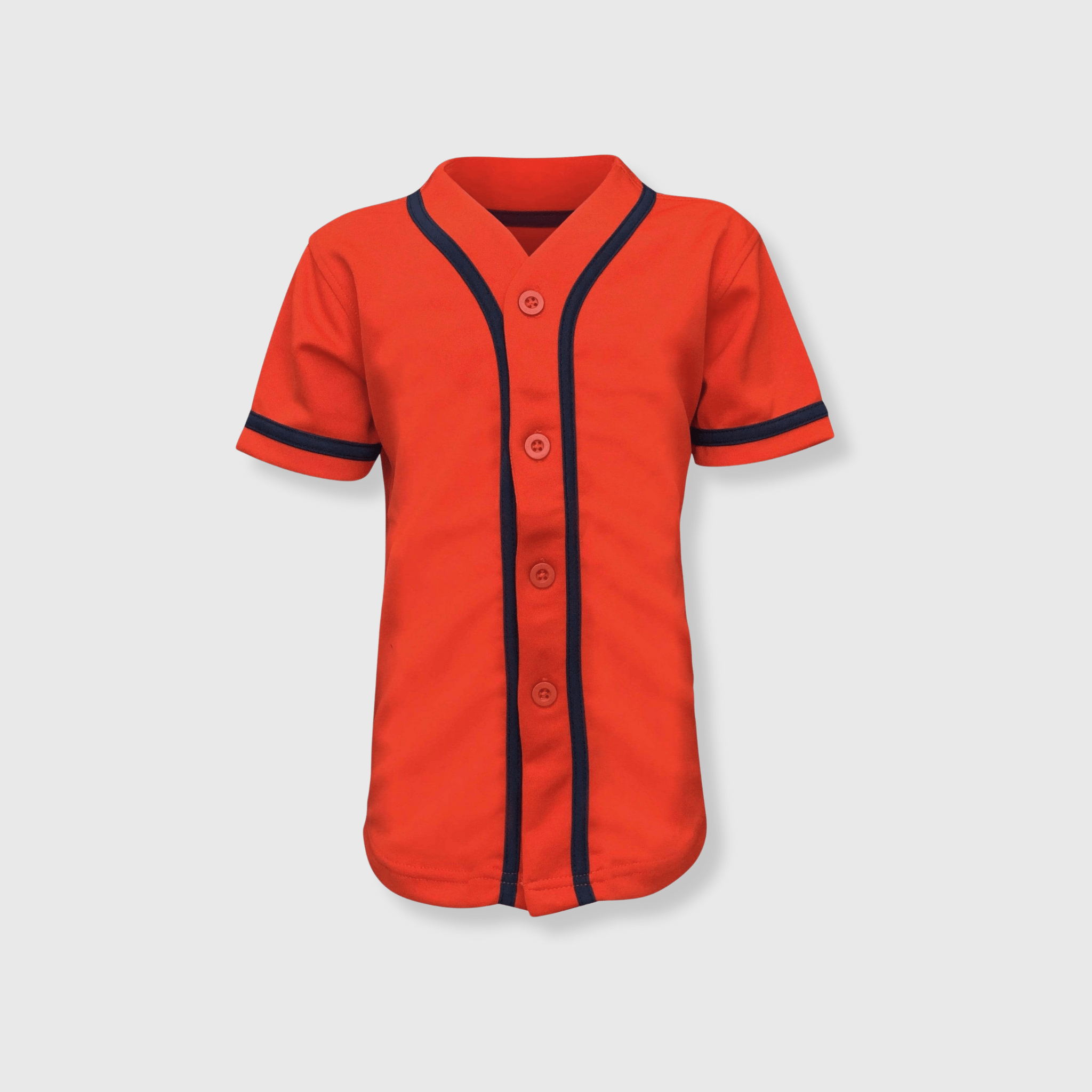 Kids Baseball Button-Down Jersey - Playful Design | ILTEX Apparel
