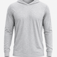ILTEX Apparel Shirts & Tops Polyester Gray Cotton-Feel Lightweight Hoodie