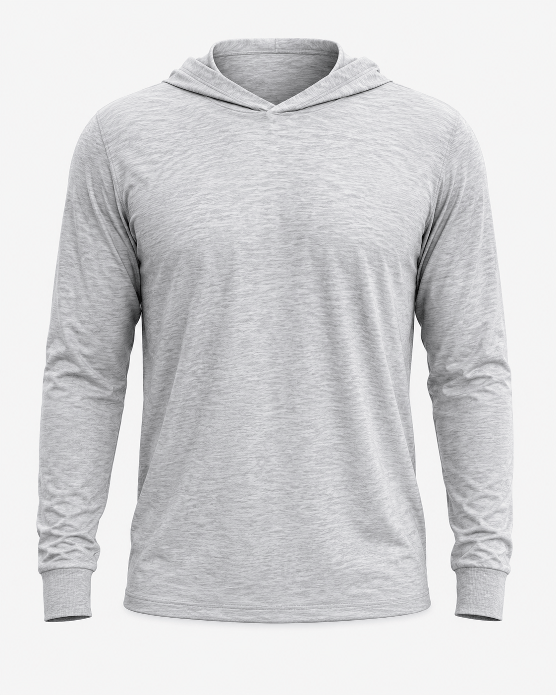 ILTEX Apparel Shirts & Tops Polyester Gray Cotton-Feel Lightweight Hoodie